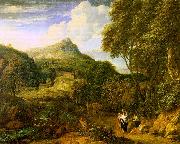 Corneille Huysmans Mountainous Landscape USA oil painting artist